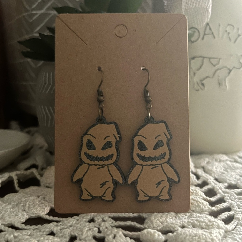 The Nightmare Before Christmas Oogie Boogie Earrings